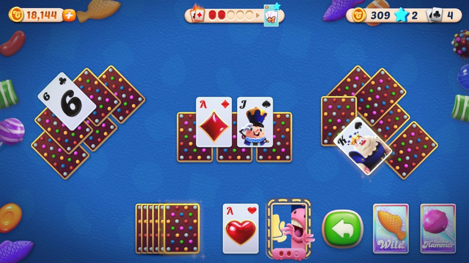 #5. Candy Crush Solitaire (iOS) Ved: King