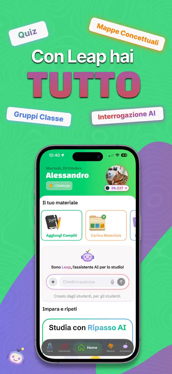 Leap - AI Study Assistant (by Leap S.R.L.S.) - (iOS Apps) — AppAgg