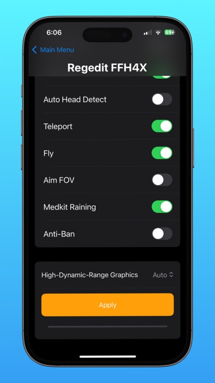 FFH4X Sensi Regedit screenshot-3