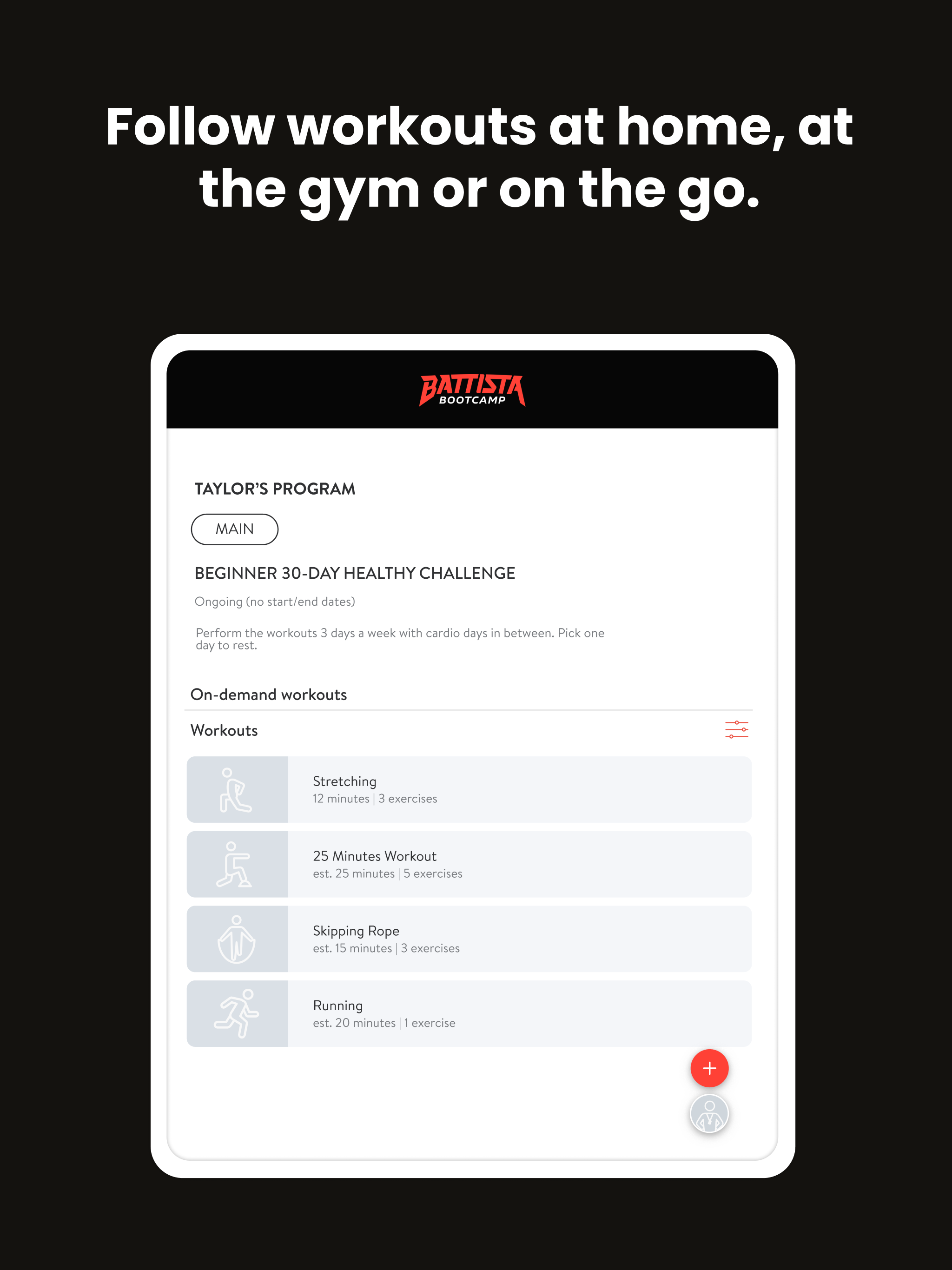 Battista Bootcamp