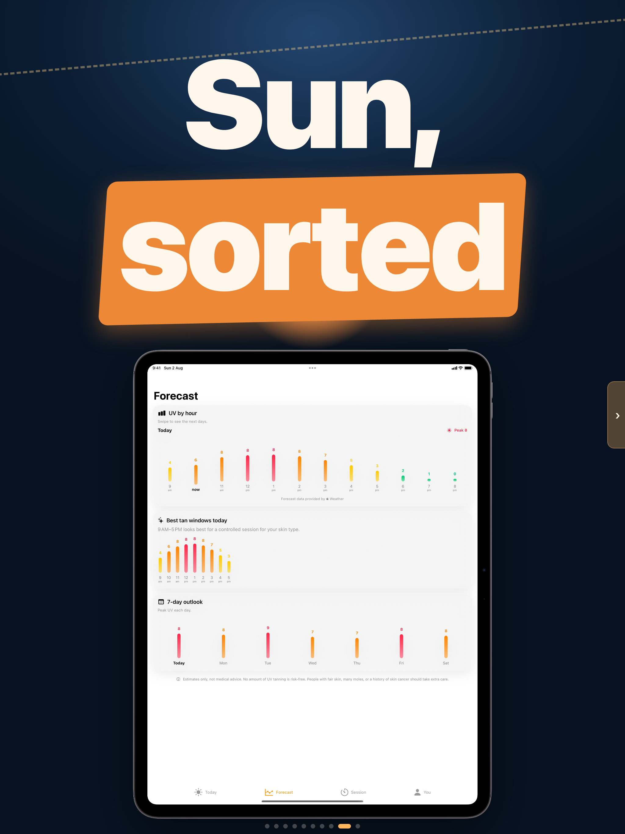 UV Index - Sunscreen & Tanning screenshot 19