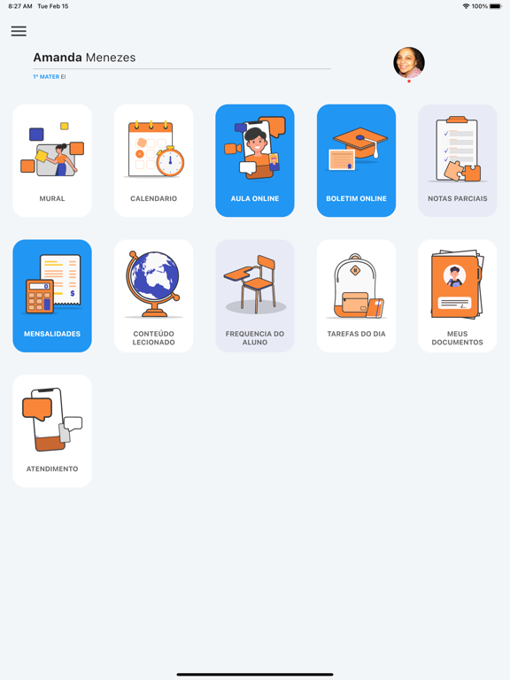 Instituto Auxiliadora Silvânia app screenshot