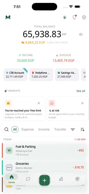 Masarify Expense Tracker screenshot 1