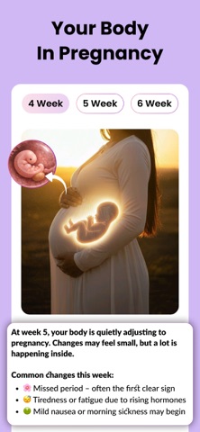 Pregnify: Pregnancy Tracker iPhone screenshot