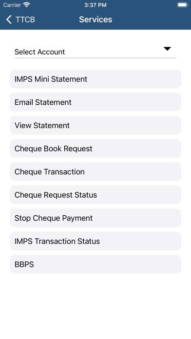 Textile Traders Co Op Bank Ltd Screenshot