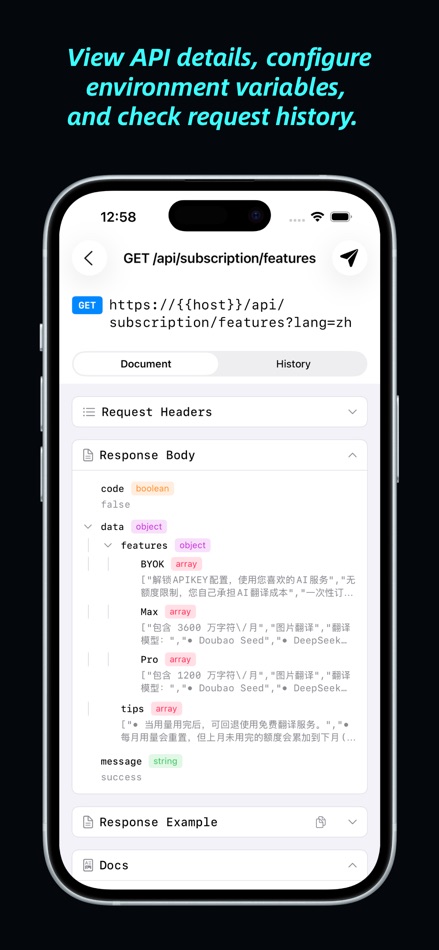 #7. HTTPBuddy - API & HTTP Client (iOS) Von: Nanning Signalling Network Technology Co., Ltd