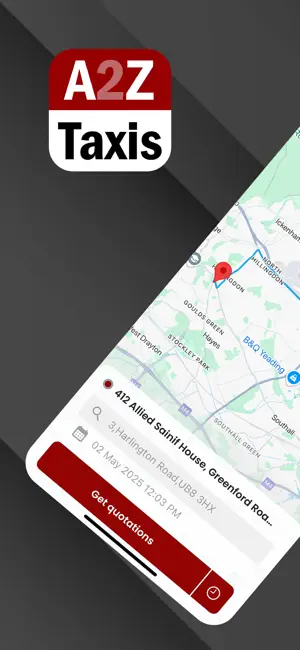 A2Z Taxis Amersham screenshot 1