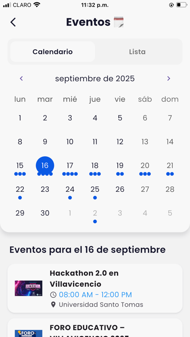 App screenshot