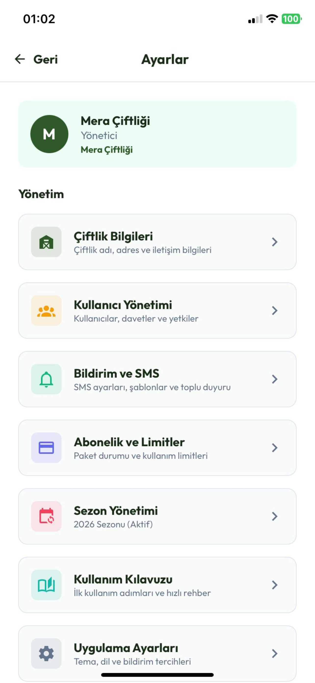 Mera - Kurban Yönetim