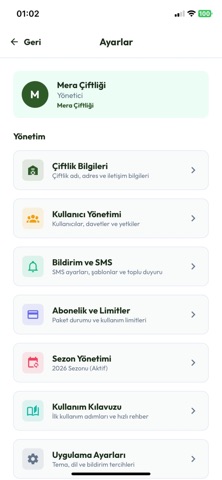 Mera - Kurban Yönetim screenshot