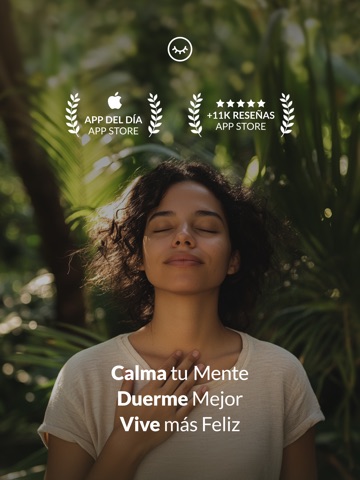 Pura Mente: Meditacion y Sueño iPad screenshot 1
