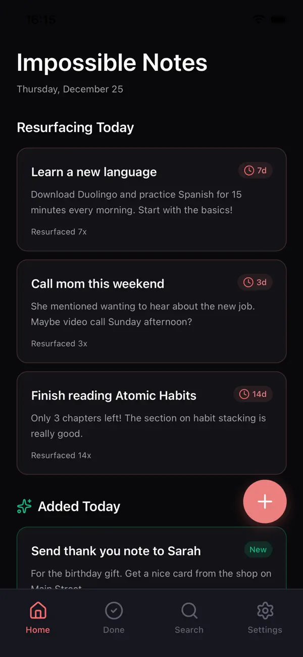 #1. Impossible Notes (iOS) Von: Storq Labs BV