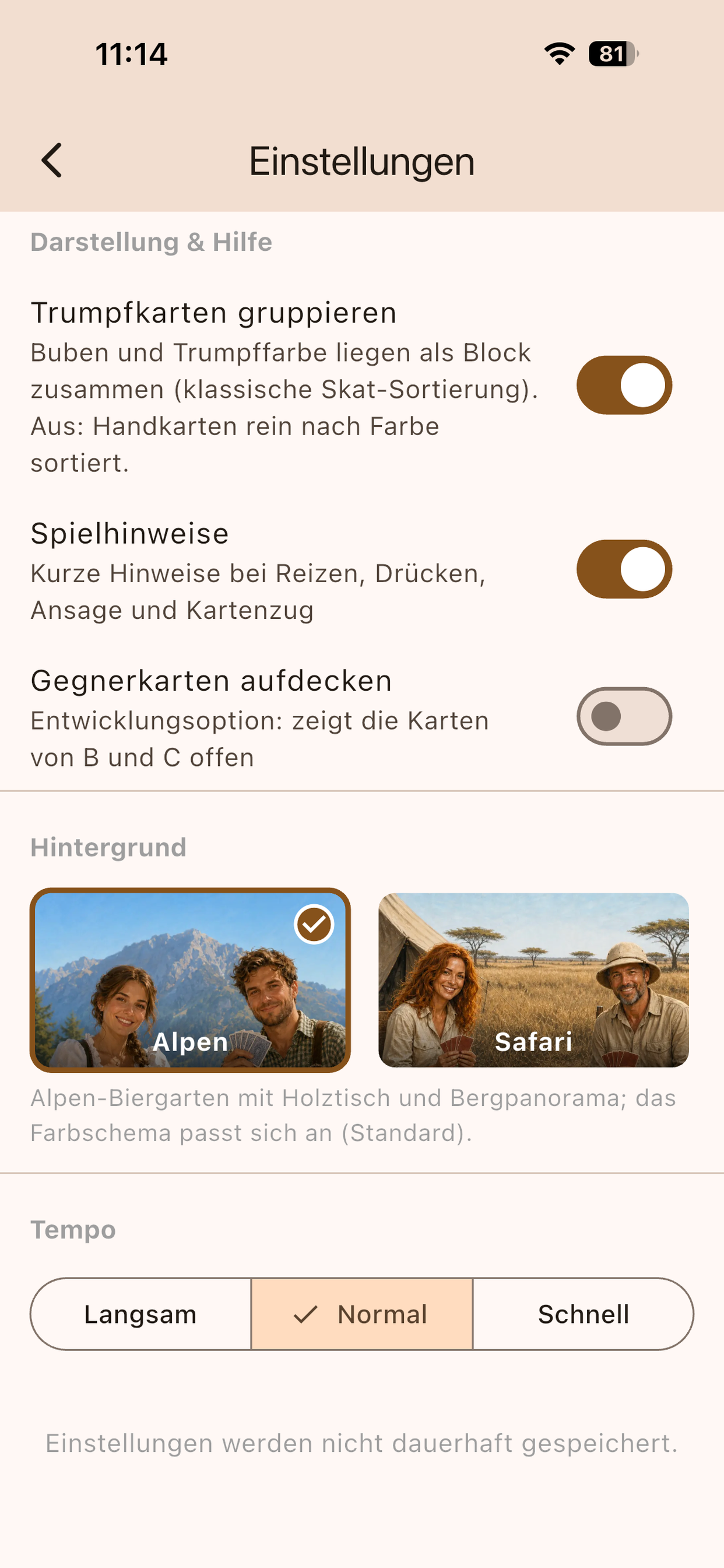 Skat - solides Spiel screenshot 7