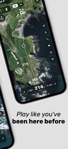 Perch - 3D Golf GPS iPhone screenshot