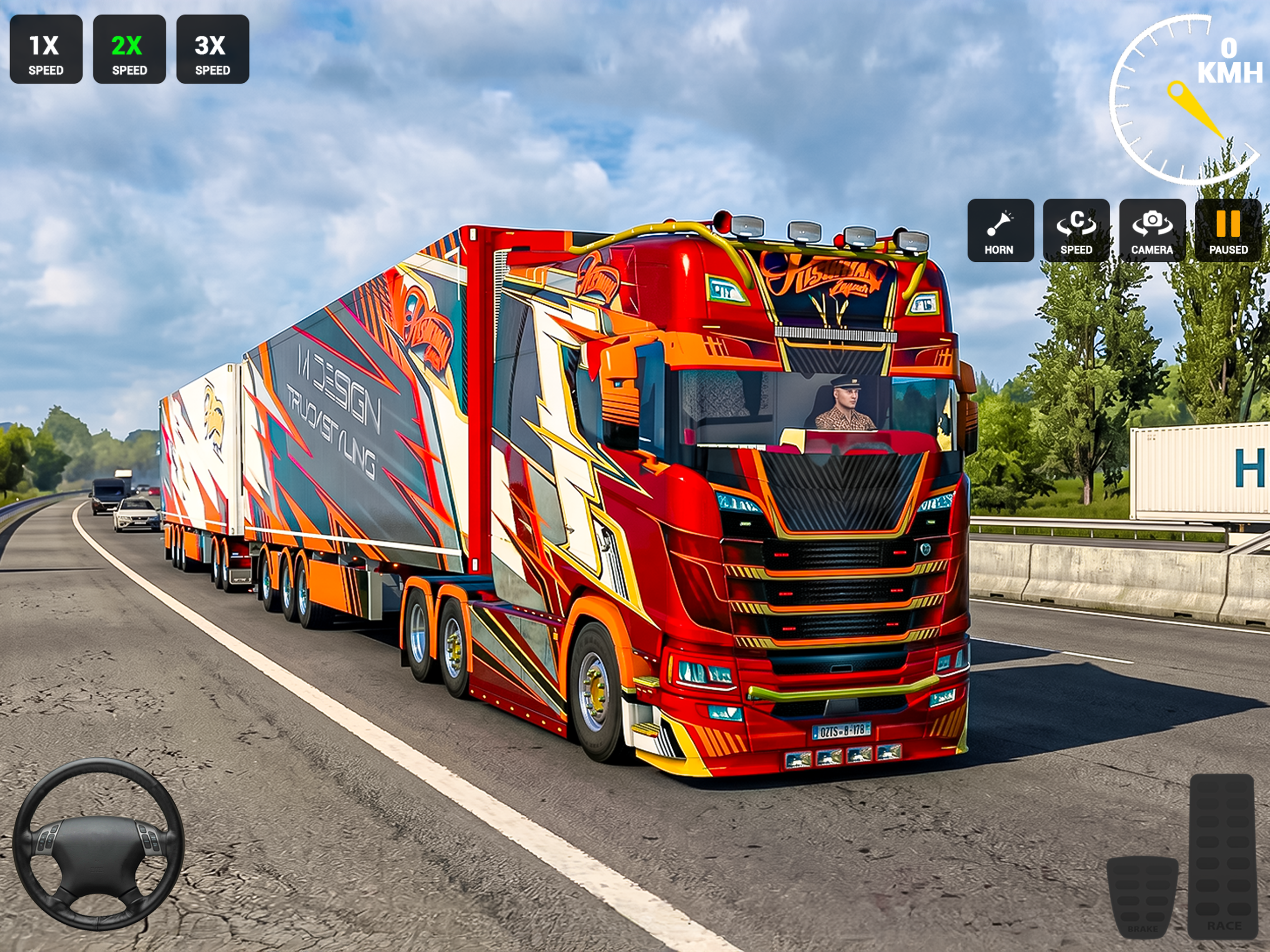 European Truck Driving Game screenshot 16
