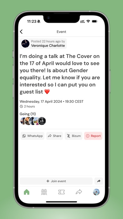 Oneforone - Community & Events Screenshot
