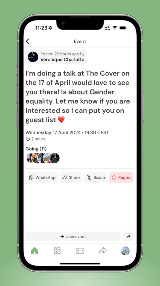#2. Oneforone - Community & Events (iOS) Podle: Van Amerongen Philippe Gaston Jean