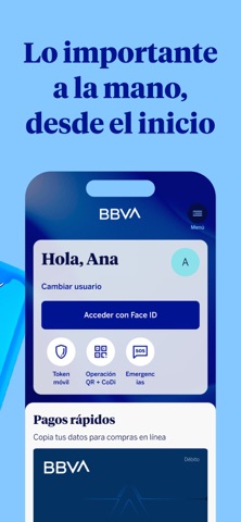 BBVA México screenshot