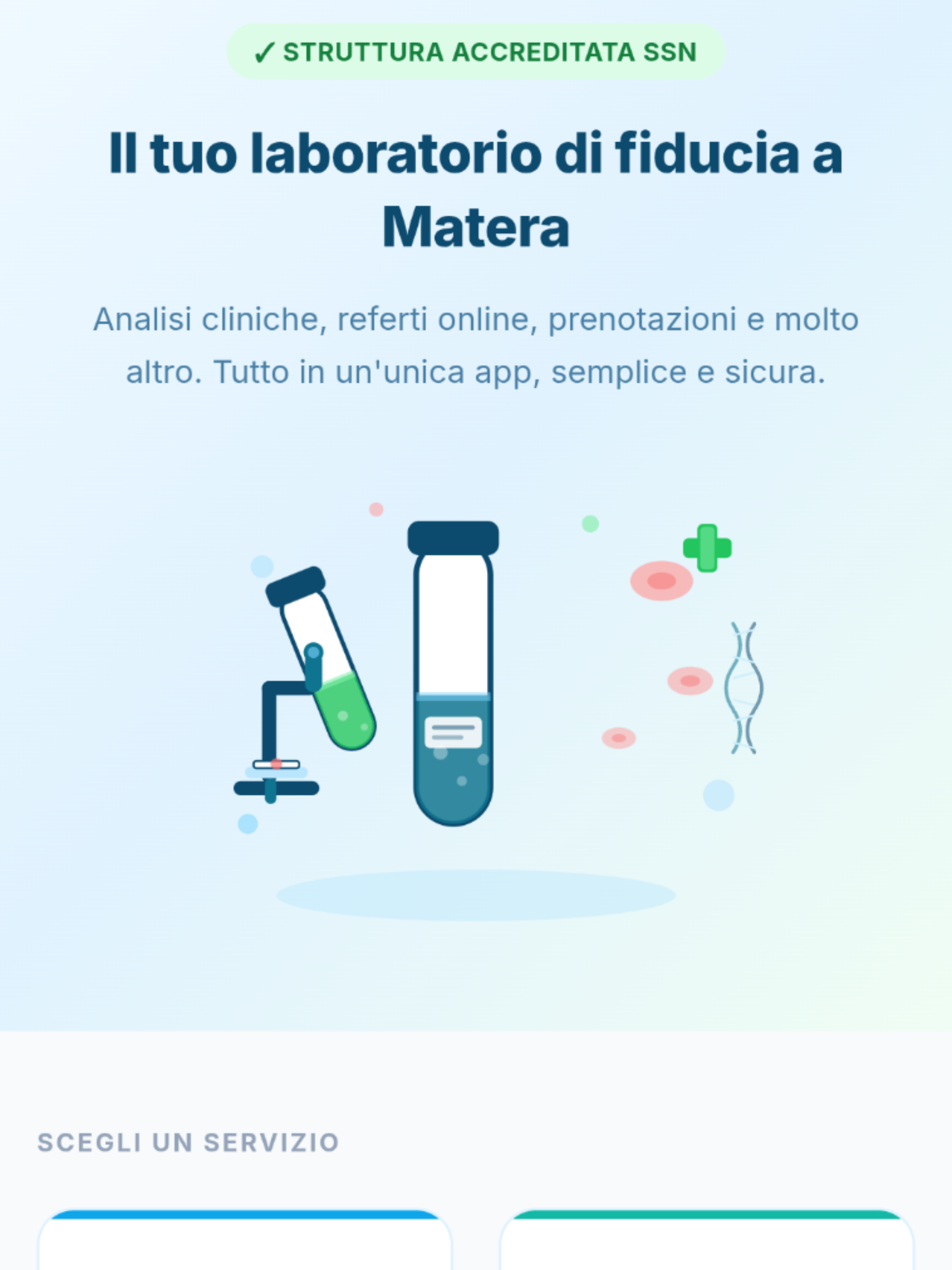 Analisi cliniche MONTEMURRO screenshot 6
