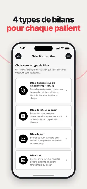 Metrics Lab - Bilans Kiné screenshot 4