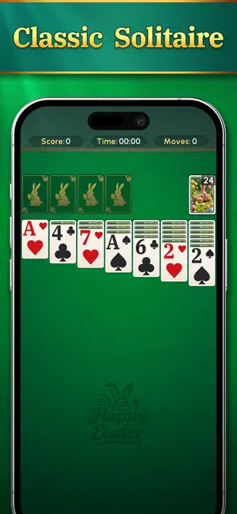 Solitaire-Classic Deluxe Cards screenshot 1