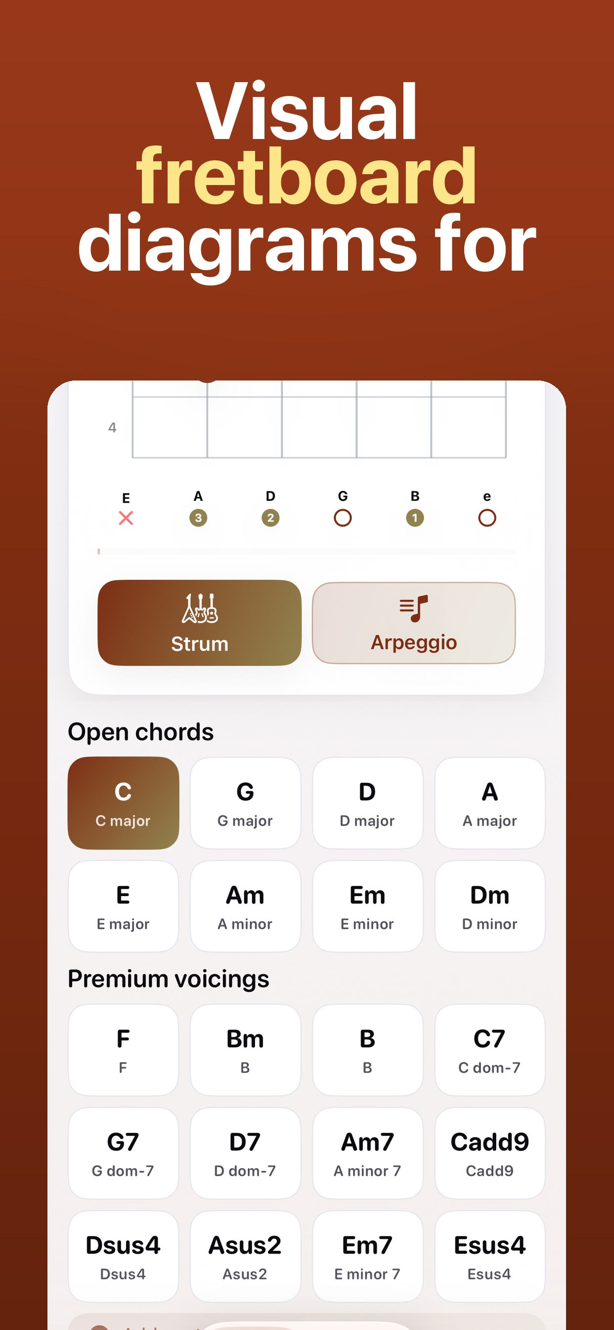 Chord Finder: Guitar Chords screenshot 2