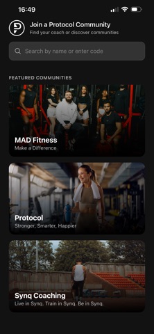 Start My Protocol screenshot