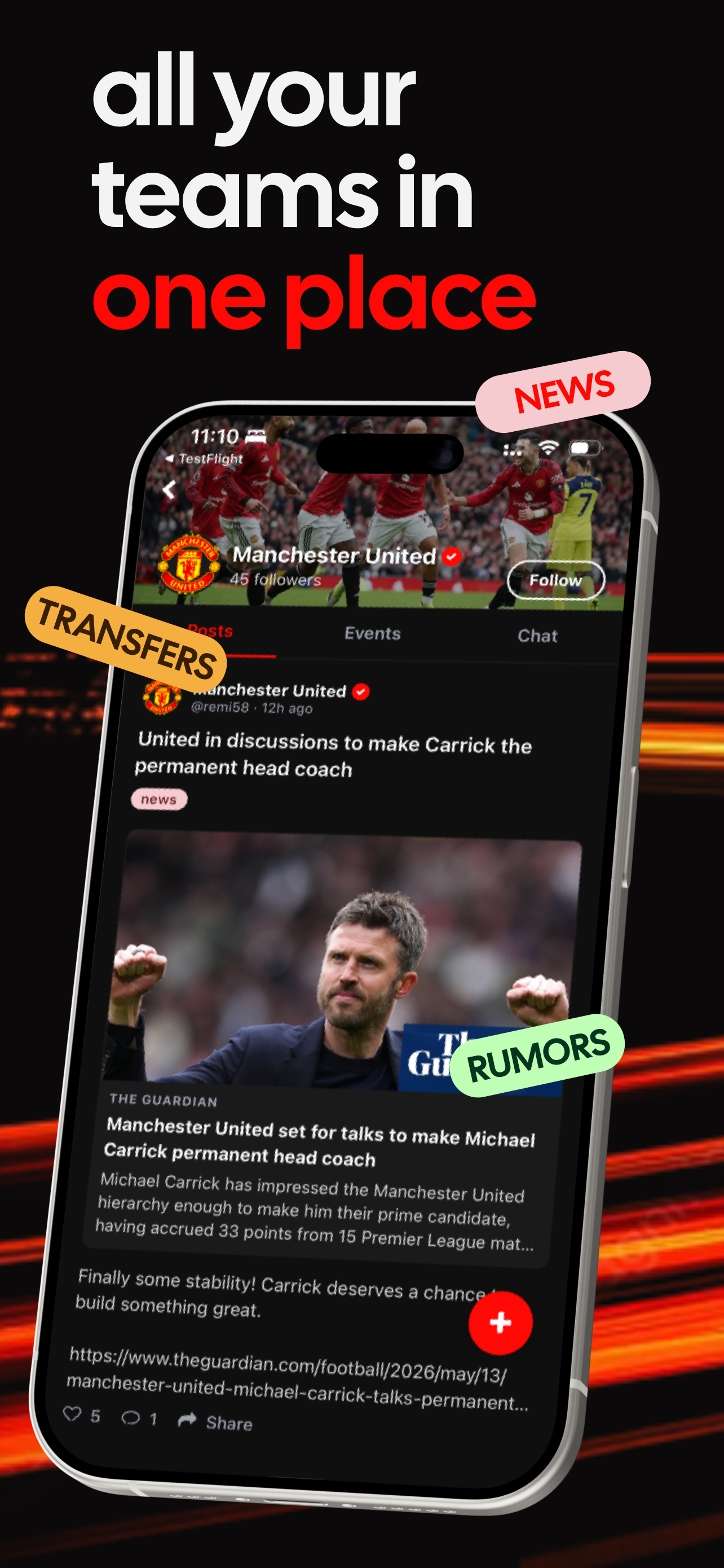 Rooms - Sport Live Chats