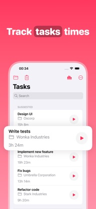 Timesheet tasks: Time Deposit screenshot 4