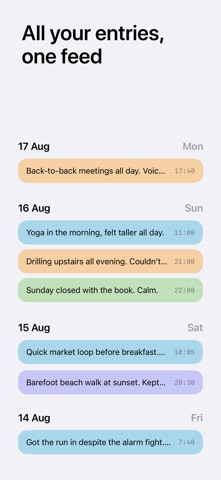 Moon: Mood Tracker & Journal Screenshot 6 of 7