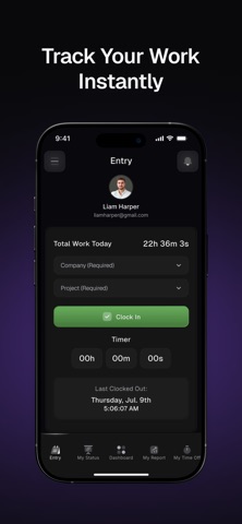 Precise Clock screenshot