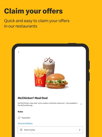 McDonald’s App Store preview screenshot 10