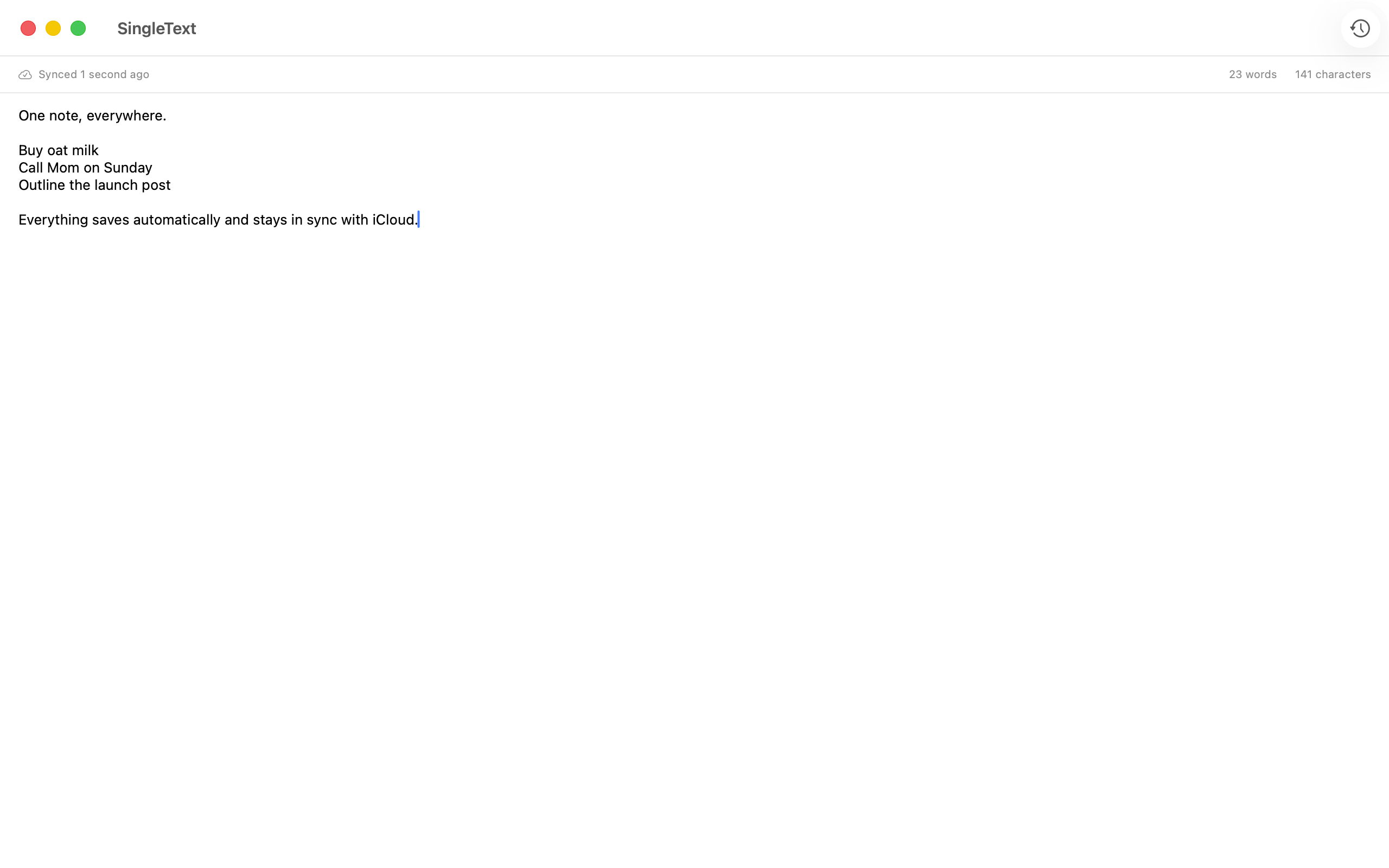 SingleText screenshot 7