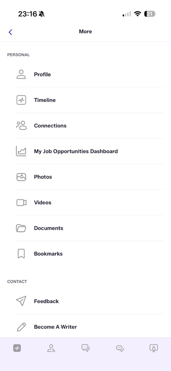 iPhone screenshot
