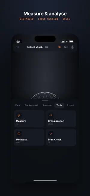 Open3D: STL & 3D Model Viewer screenshot 3