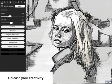 Graphite - AI Pencil Artist iPad screenshot