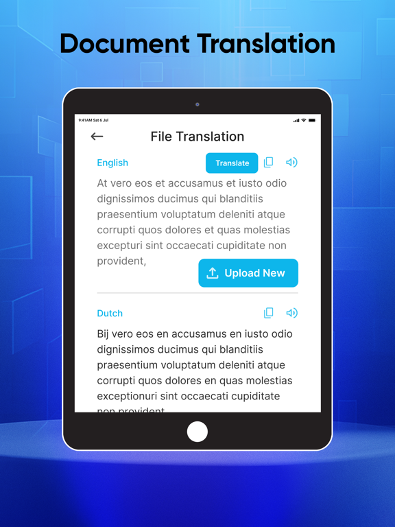 Ai - All Language Translator iPad screenshot 6 - Productivity app