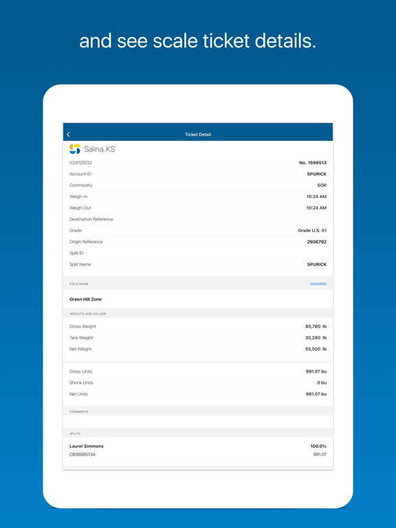 App screenshot