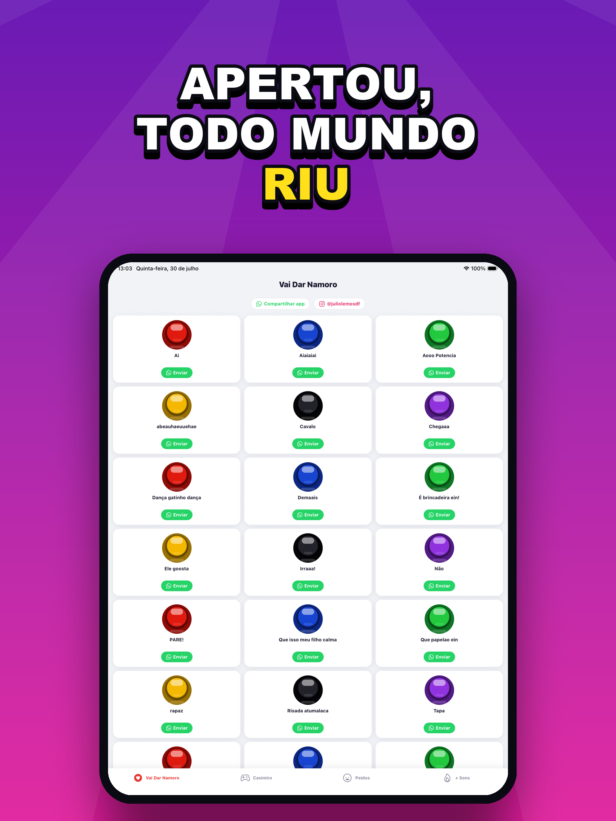 Efeito Sonoro: Vai dar Namoro screenshot 9