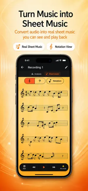 AI Note & Chord Recognition screenshot 1