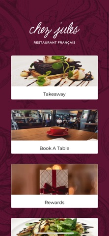 Chez Jules Chester iPhone screenshot