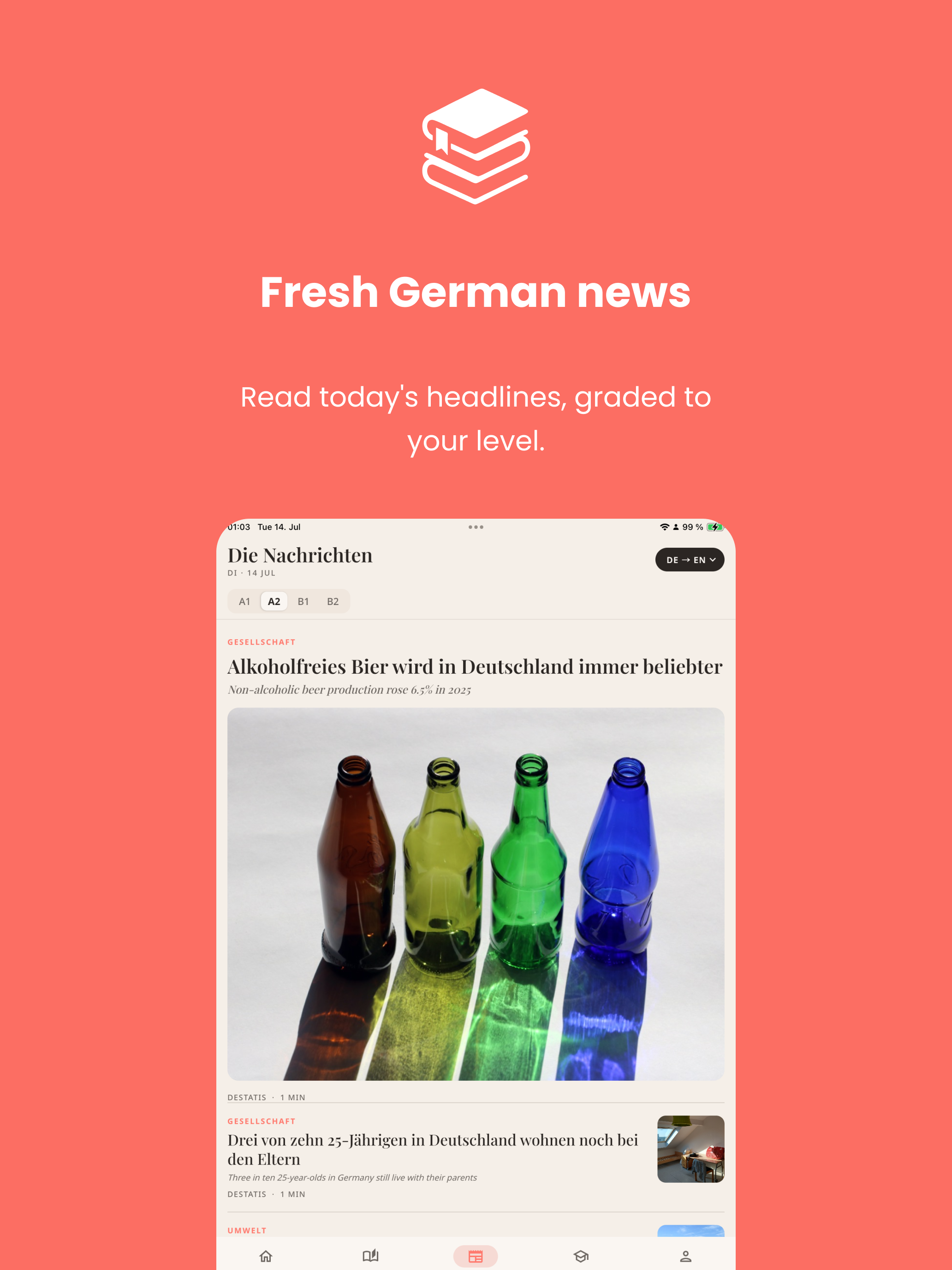 Mitlesen: Learn German Reading screenshot 10