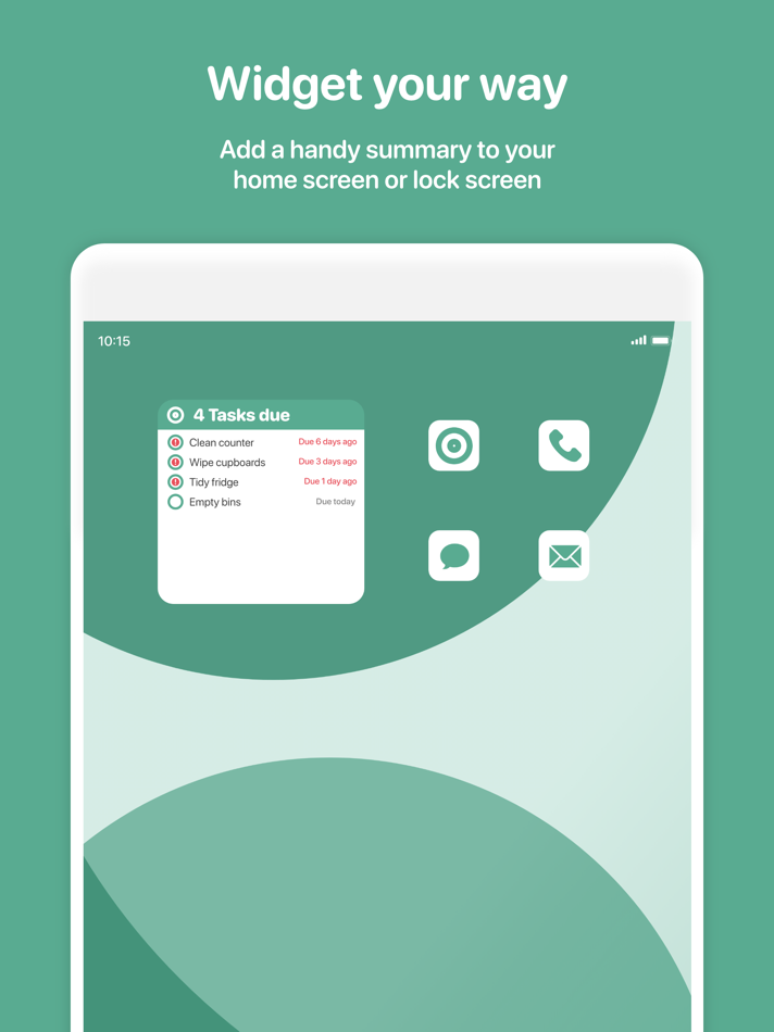 #6. Spotless: A simply clean home (iOS) By: Reach Health Promotion Innovations Pty Ltd