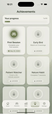 Bird Sit Spot App Store preview screenshot 8