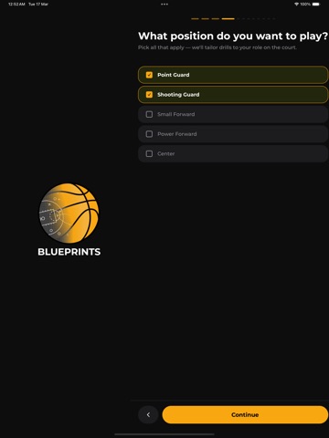 Blueprints Basketball Training iPad screenshot 4
