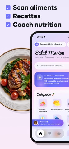 BellySafe – Scanner d'aliments iPhone screenshot 1