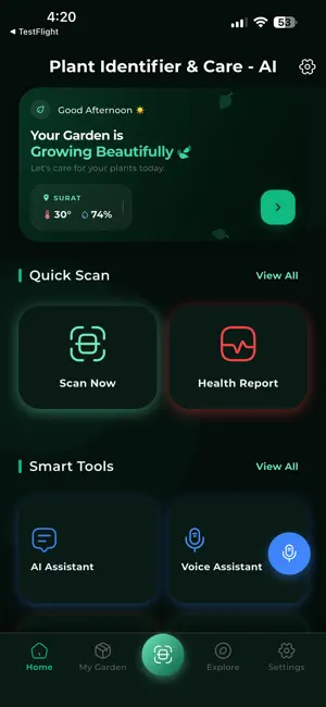 Plant Identifier & Care - AI screenshot 1