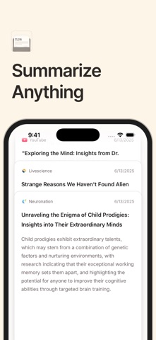 TLDR - Summarize Anything screenshot