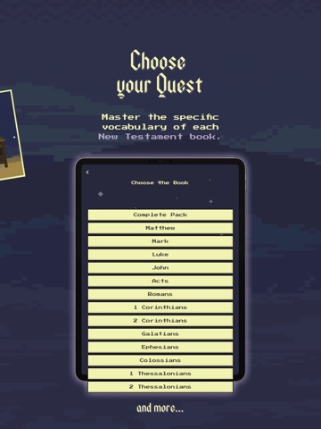 Koine Quest iPad screenshot