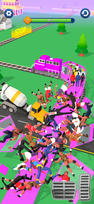 Passenger Express Train Game Screenshot 4 of 10